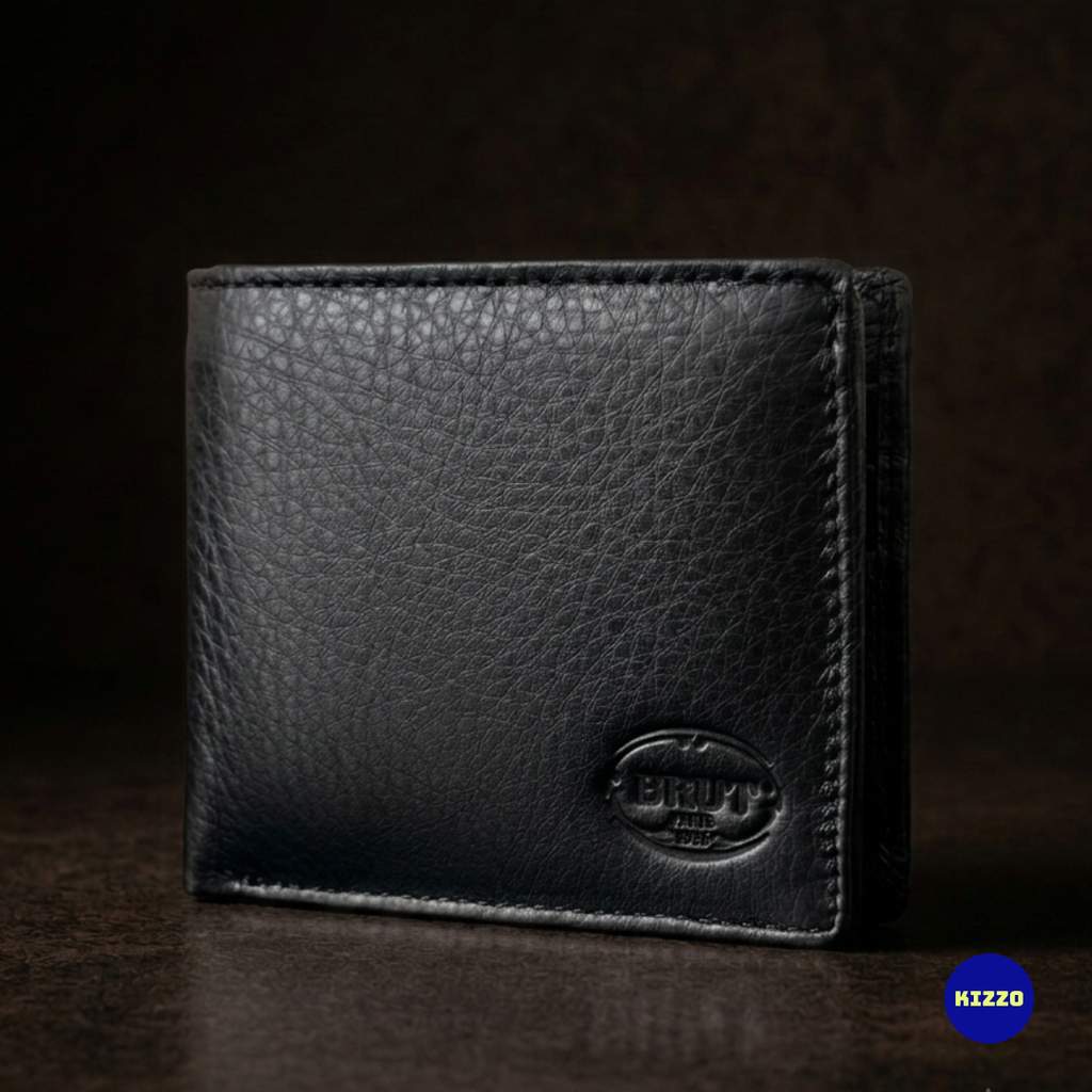 Black Leather Wallet For Men