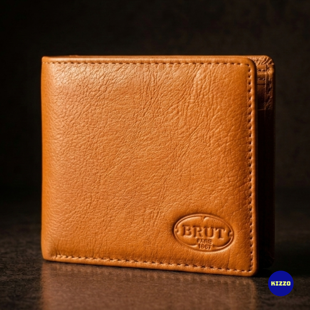 Tan Leather Wallet For Men