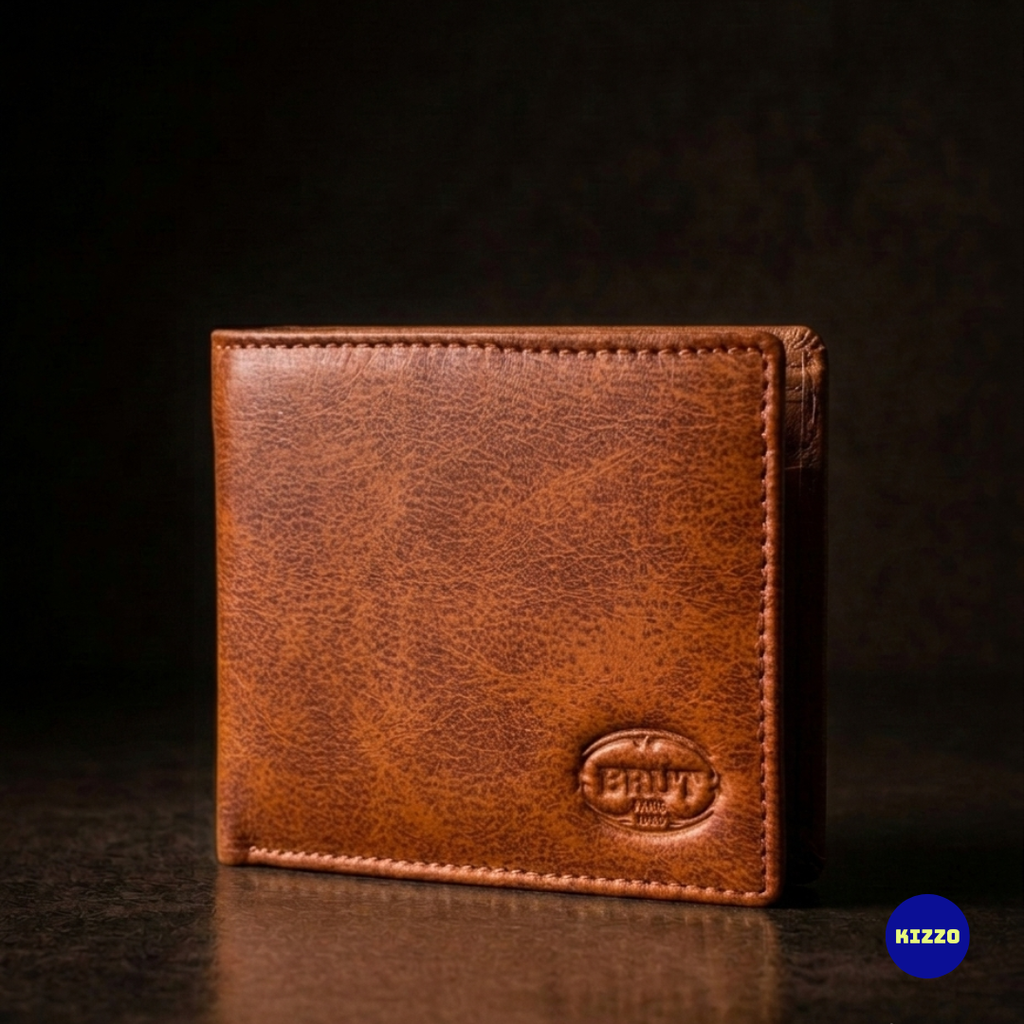 Tan Leather Wallet For Men