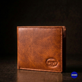 Tan Leather Wallet For Men