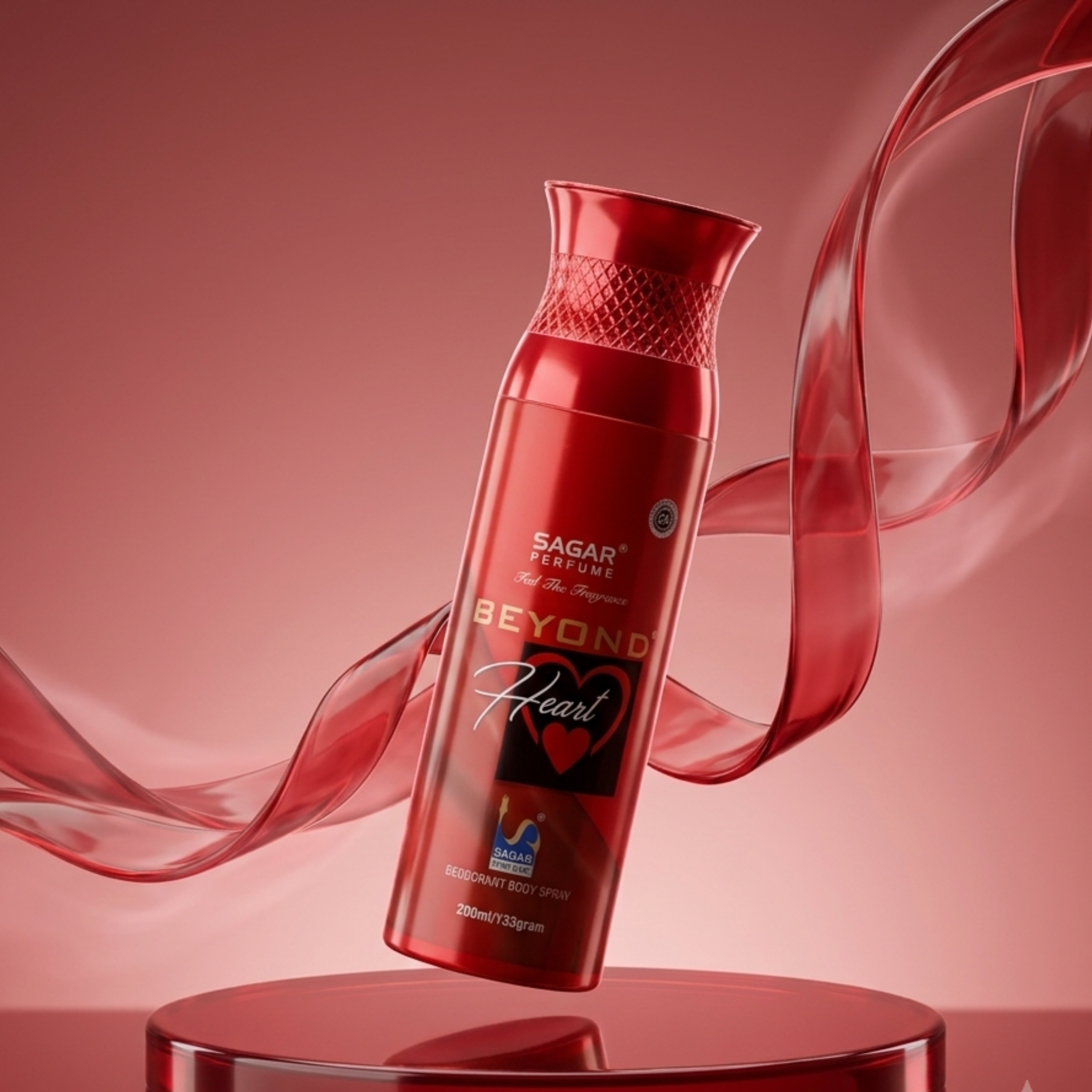Beyond Heart Deodorant - 200ml