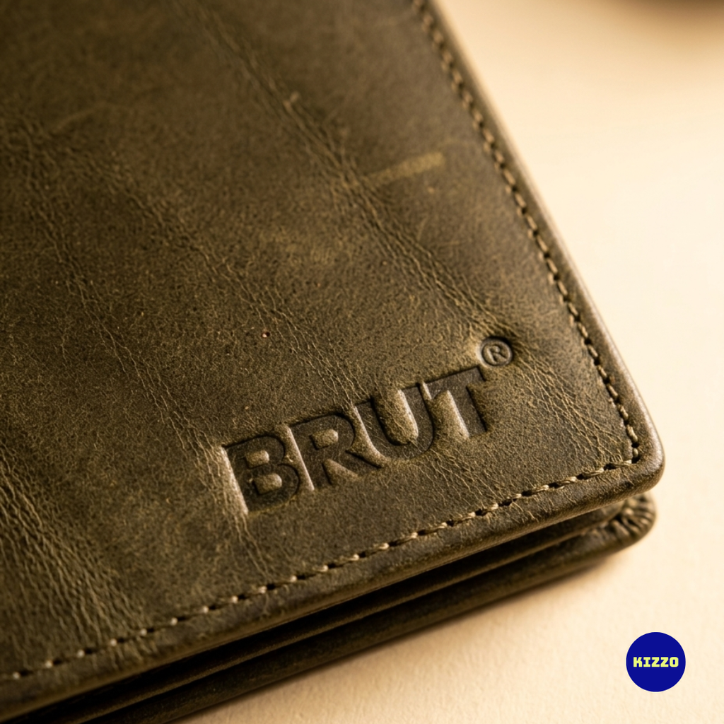 Brut Green Wallet For Men