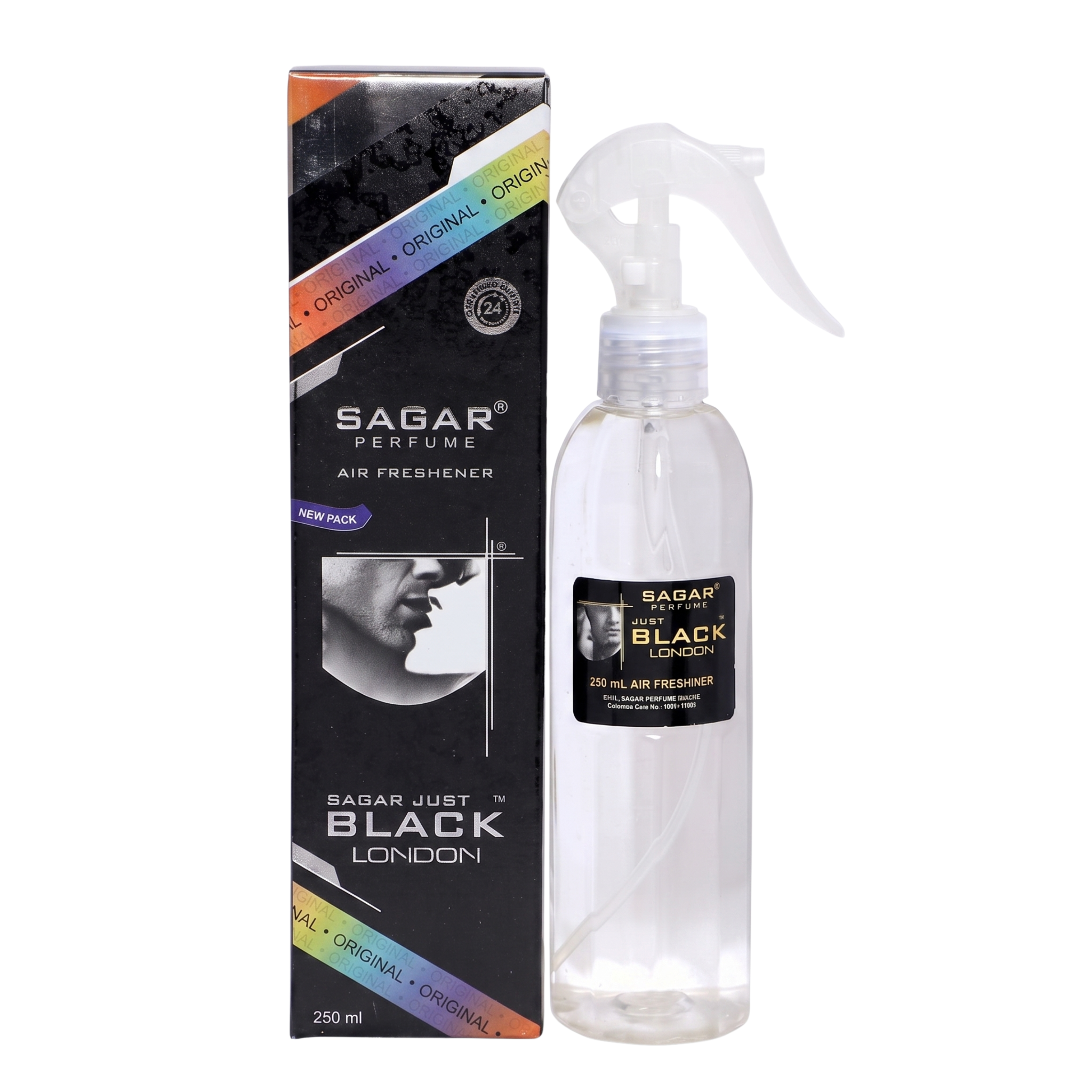 Just Black London Room Freshener - 250ml