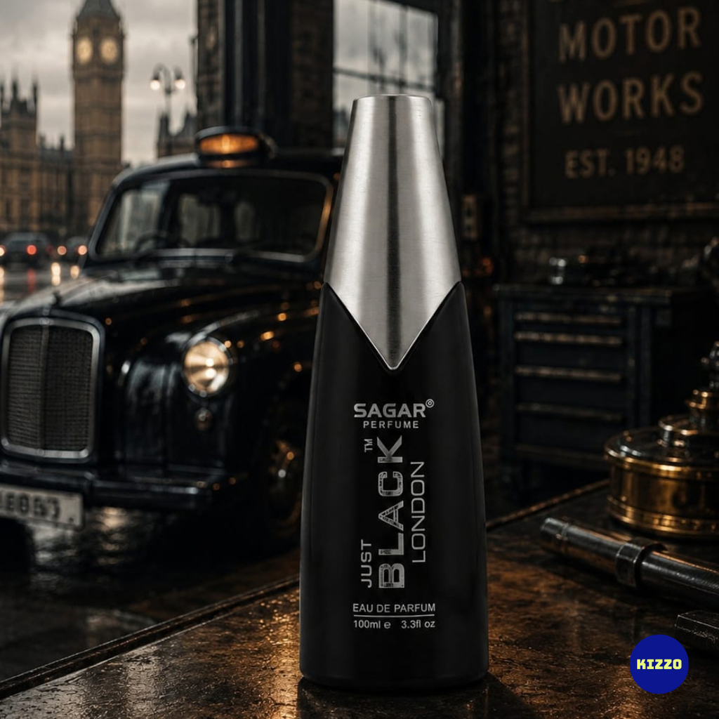 Just Black London Perfume | Unisex | 100ML