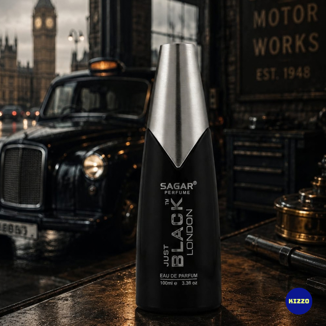 Just Black London Perfume | Unisex | 100ML
