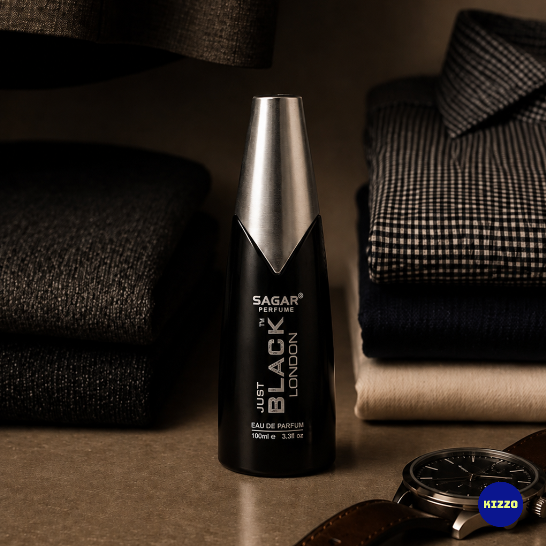 Just Black London Perfume | Unisex | 100ML