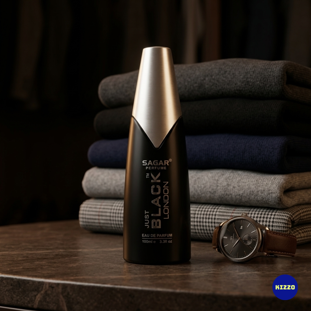 Just Black London Perfume | Unisex | 100ML