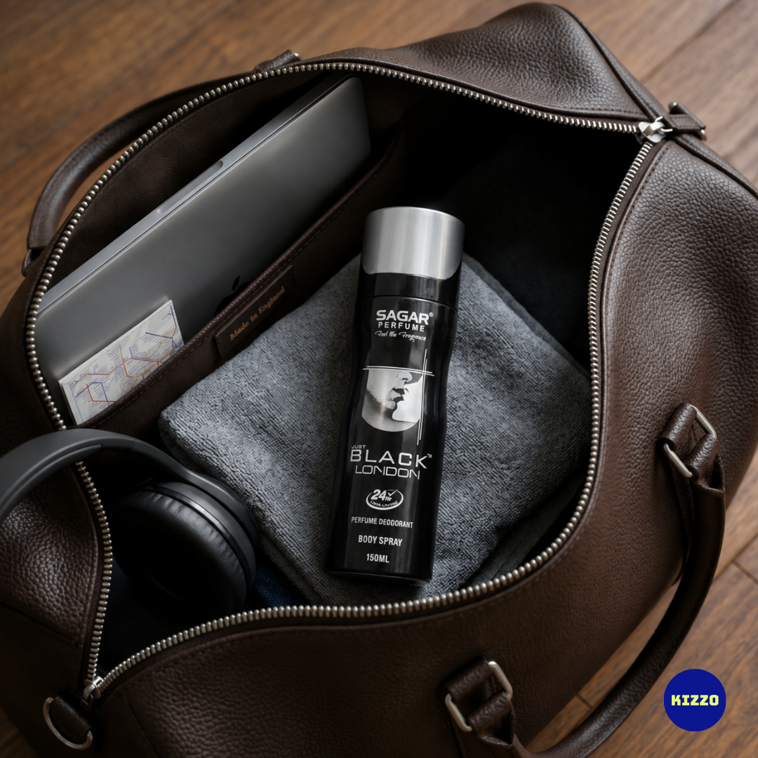 Just Black London Deodorant | Unisex | 150ML