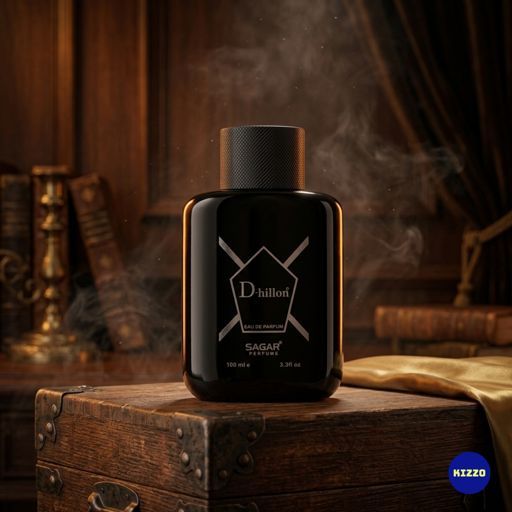D-hillon Black Perfume for Men | 100ML