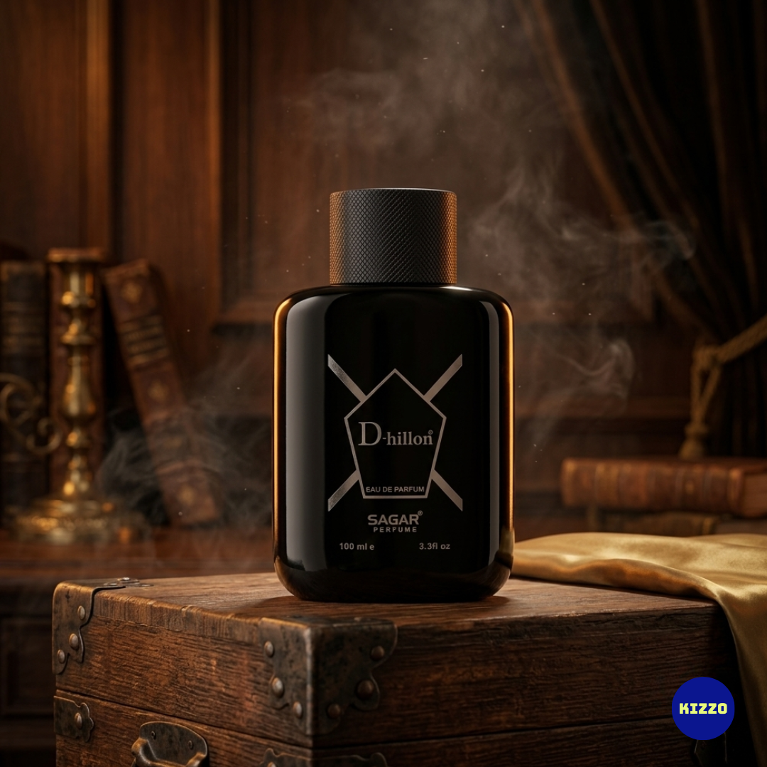 D-hillon Black Perfume for Men | 100ML