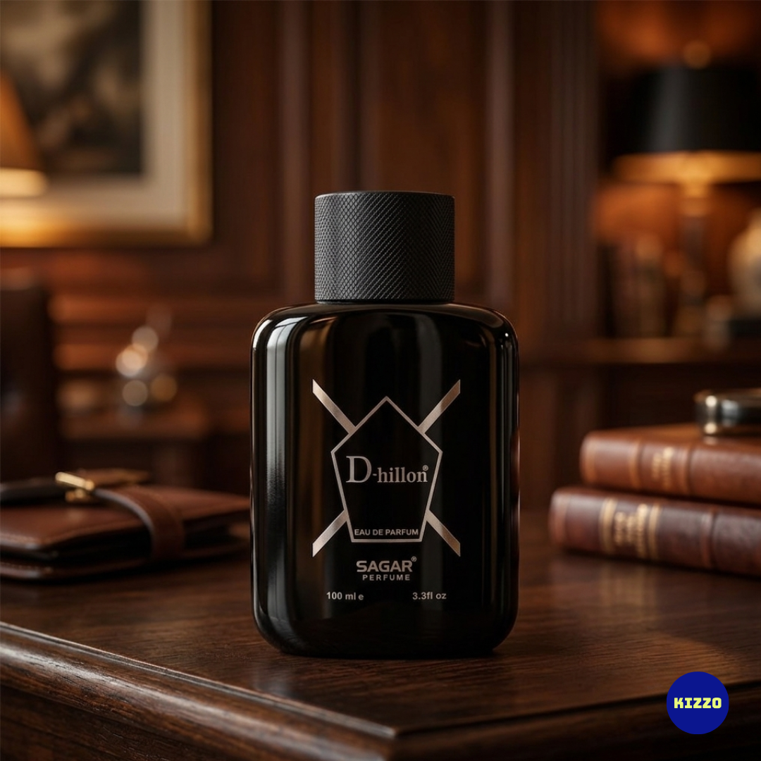 D-hillon Black Perfume for Men | 100ML
