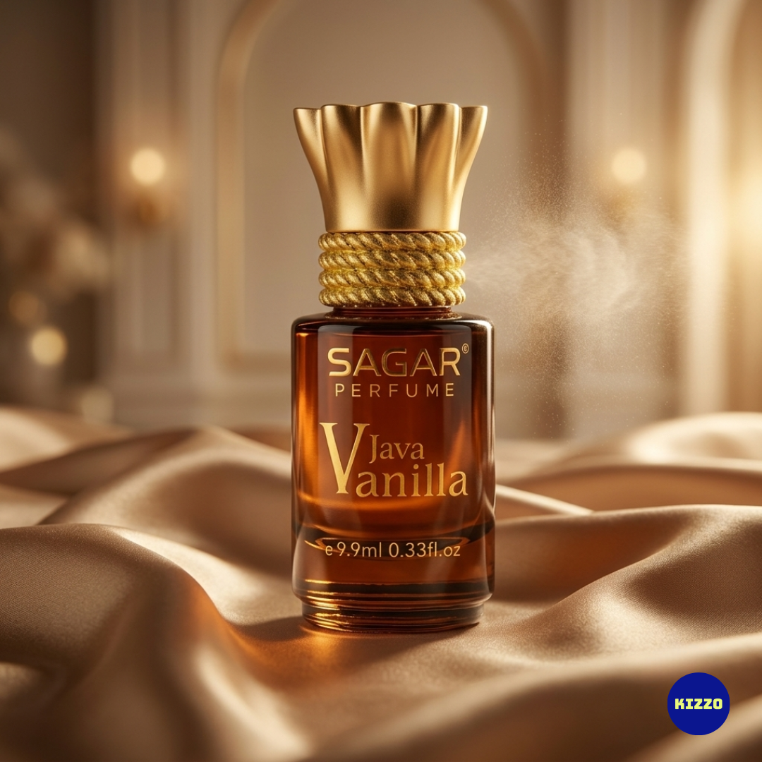 Java Vanilla 9.9ML Attar | Non-Alcoholic, Roll On Attar | Unisex