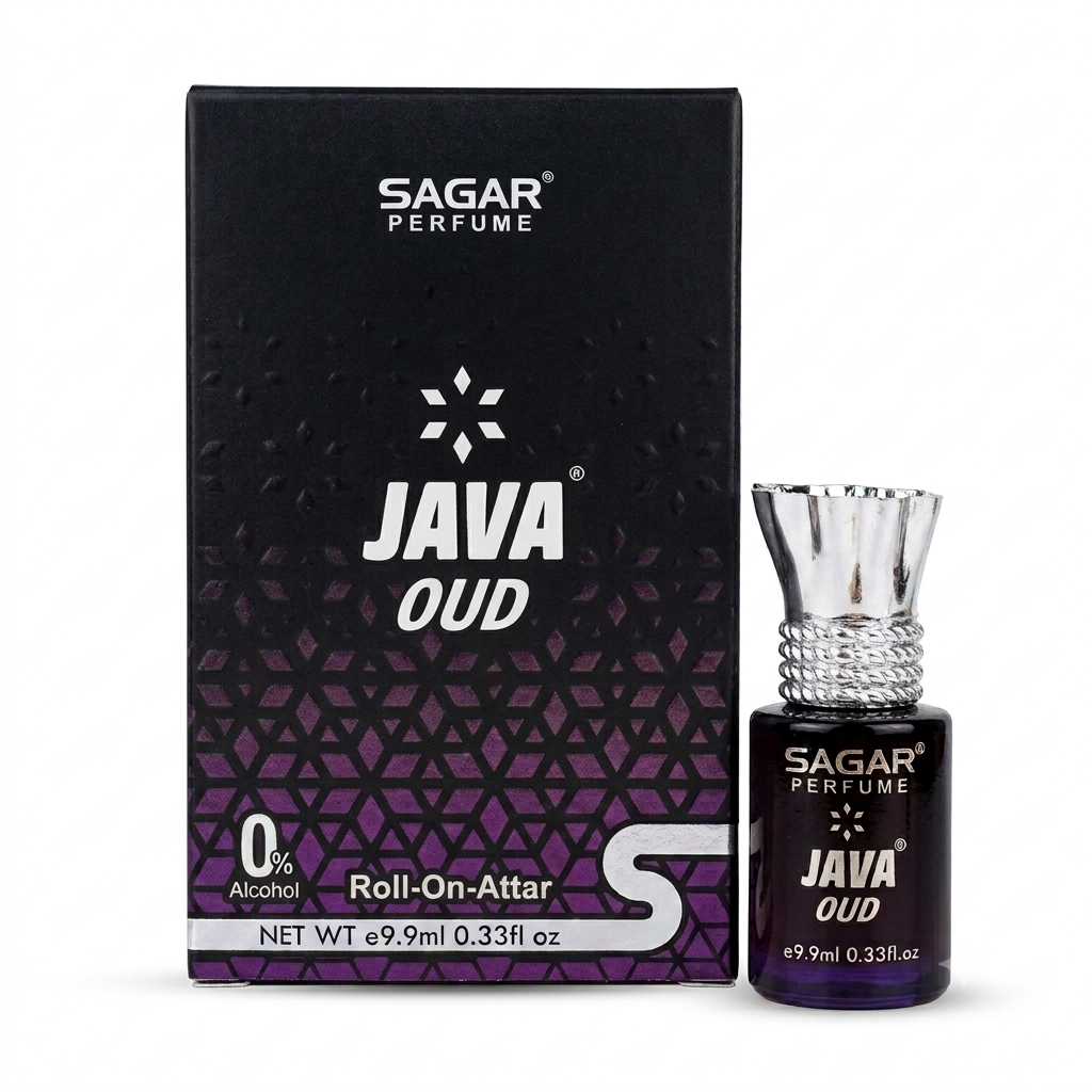 Java Oud 9.9ML Attar | Non-Alcoholic, Roll On Attar | Unisex