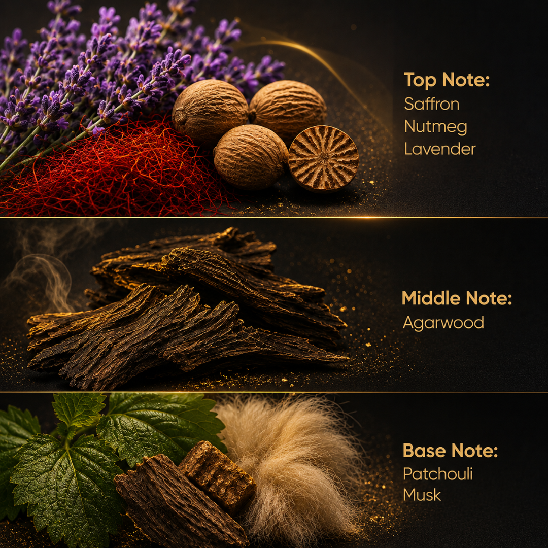 Java Luxury Oud 9.9ML Attar | Non-Alcoholic, Roll On Attar | Unisex