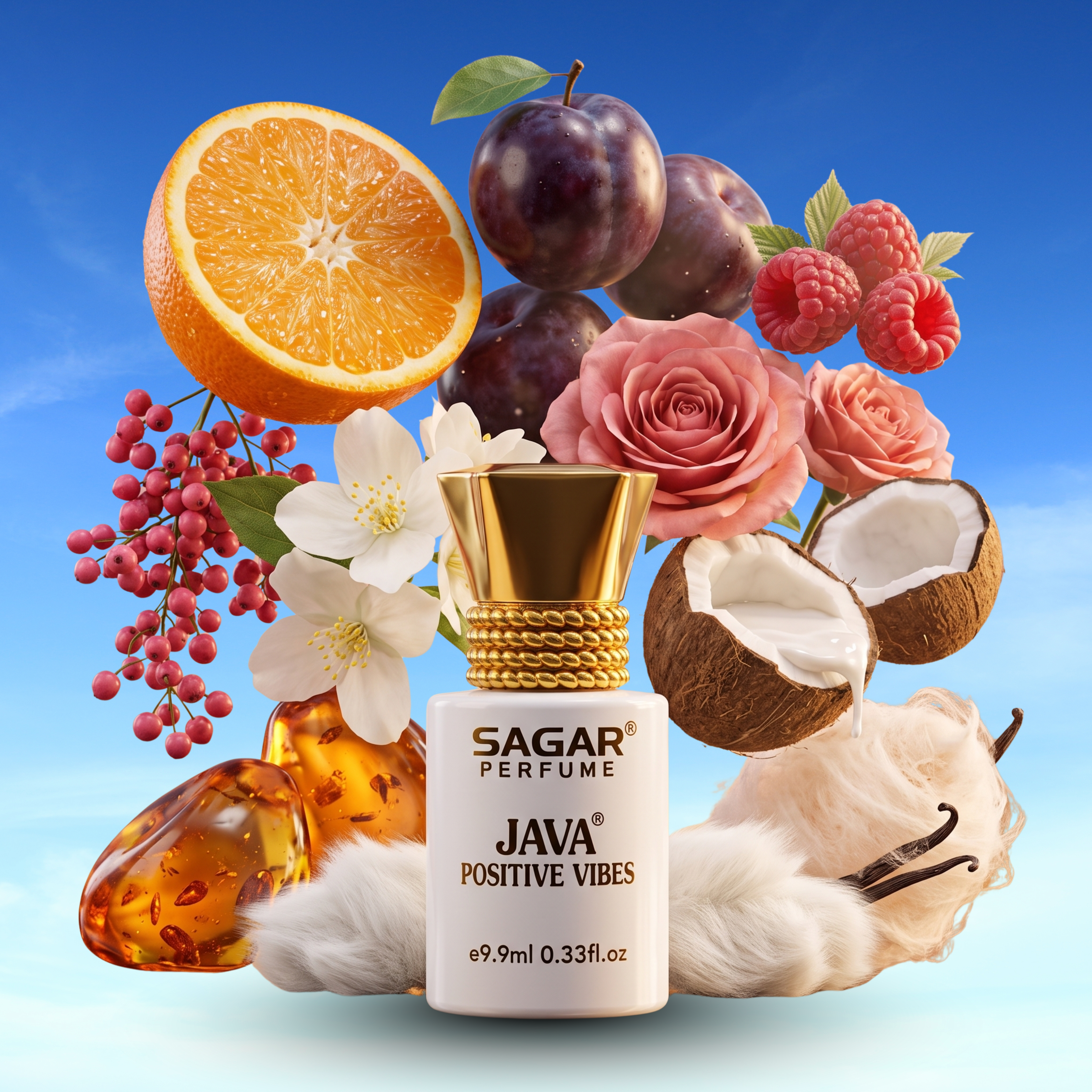 Java Positive Vibes - Attar - 9.9 ml