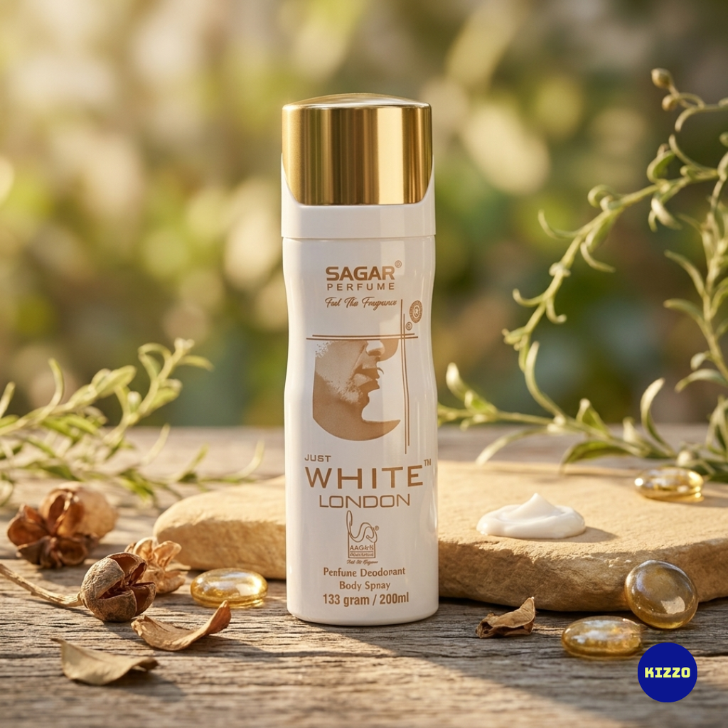 Just White London Deodorant | Unisex | 200ML