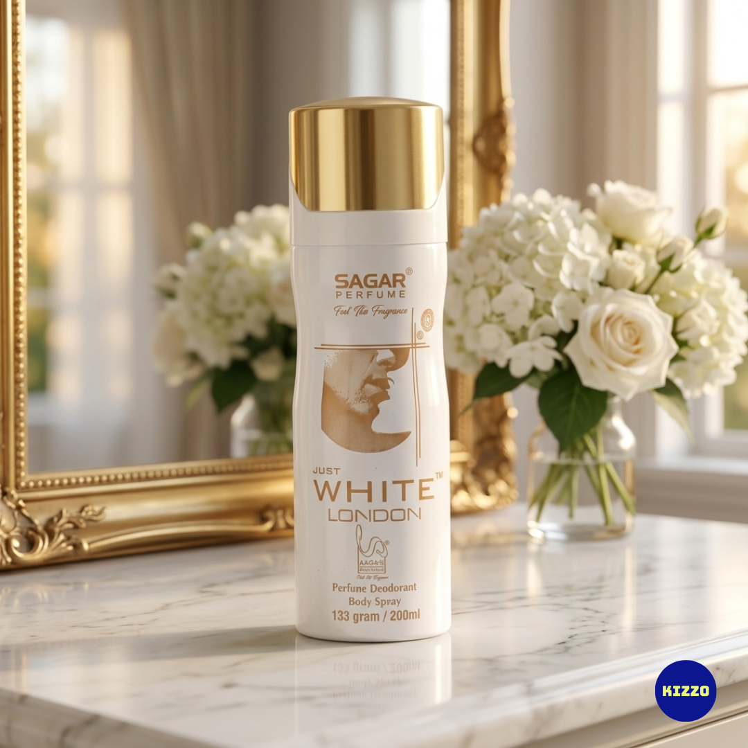 Just White London Deodorant | Unisex | 200ML