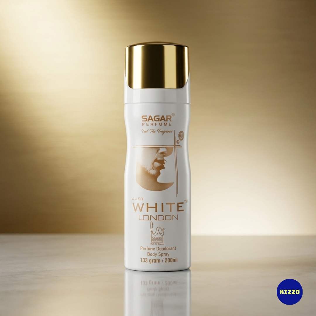 Just White London Deodorant | Unisex | 200ML