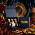 Perfume Gift Set for Raksha Bandhan - For Women - Attar Gift Set - Non Alcoholic - Sagar Perfume - Java Positive Vibes, Java Vanilla, Java Purple- Kizzo